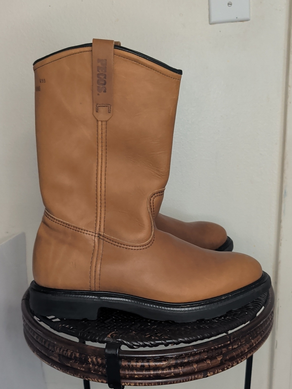 Red Wings Supersole 11 Inch Soft Toe Pull On Boots Men Size 10.5 D
